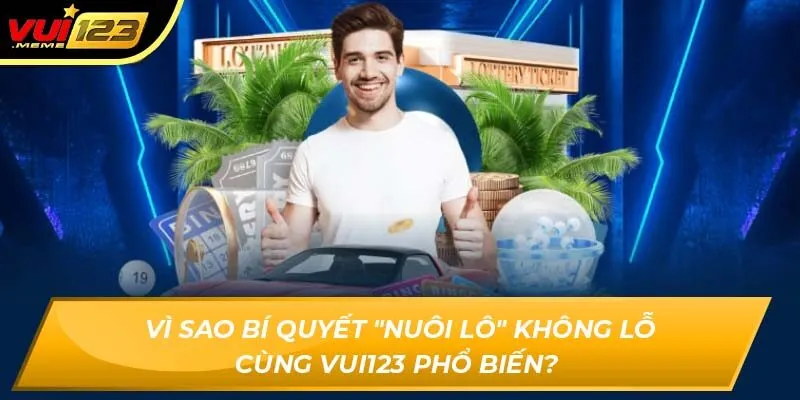 Vì Sao Bí Quyết "Nuôi Lô" Không Lỗ Cùng Vui123 Phổ Biến? 